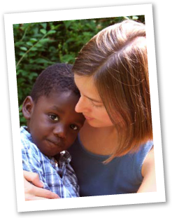 girl holding kid