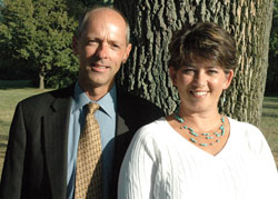 Don and Barb Horan, members of St. Mary Parish in Greensburg, are serving as the general co-chairs for the “Christ Our Hope: Compassion in Community” annual appeal. (Photo by Sean Gallagher)