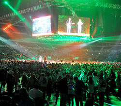 Opening ceremony of the 2013 National Catholic Youth Conference in Indianapolis