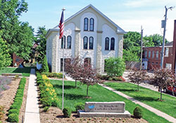 Shown here is the headquarters of St. Elizabeth Catholic Charities in New Albany. On Feb. 1, the agency launched a transitional shelter and rapid rehousing program for victims of domestic violence once their immediate danger has passed. (Photo courtesy of St. Elizabeth Catholic Charities)