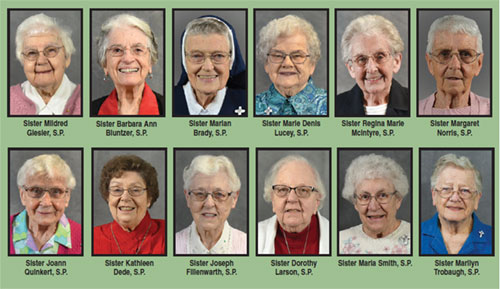 Sisters of Providence who are celebrating jubilees of religious life